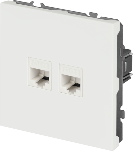 Розетка ЭРА Galaxy 15-3108-08 2XRJ45 IP20 / Б0070770