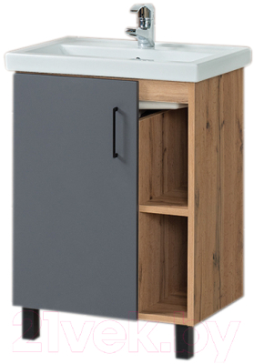 Тумба под умывальник Акваль Лофт 60 / В2.4.01.6.0.1 - фото
