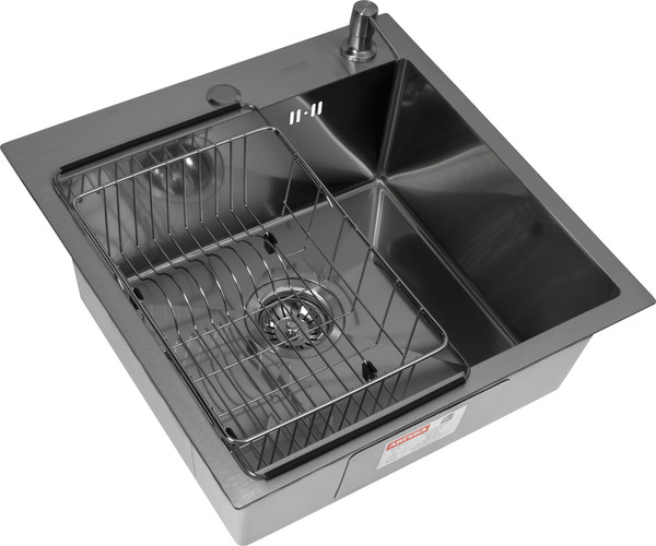 Мойка кухонная Arfeka Eco AR 50x50+CL AR F+DS AR