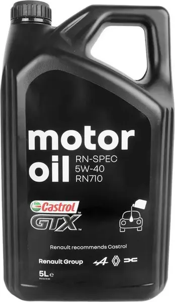Моторное масло Castrol Renault GTX 5W40 RN0710 / 15F4E5 - фото
