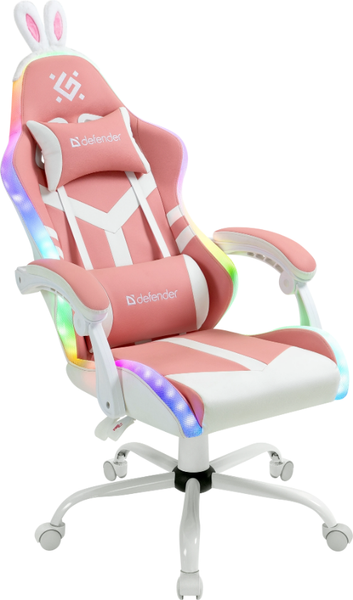 Кресло геймерское Defender Ideal RGB / 64041