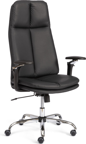 Кресло офисное Tetchair Eton хром 5Д - фото