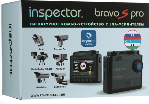 Автомобильный видеорегистратор Inspector Bravo S Pro