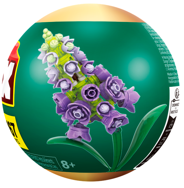 Конструктор Zuru Premium Flowers Building Bricks Collection / 83190GQ2 - фото