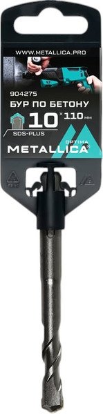 Бур Metallica SDS-plus Optima / 904275 - фото