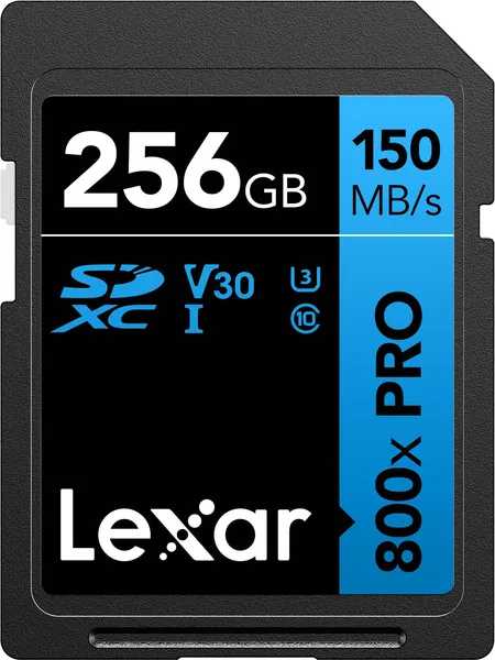 Карта памяти Lexar Professional 256GB 800x SDHC UHS-I (LSD0800P256G-BNNNG) - фото