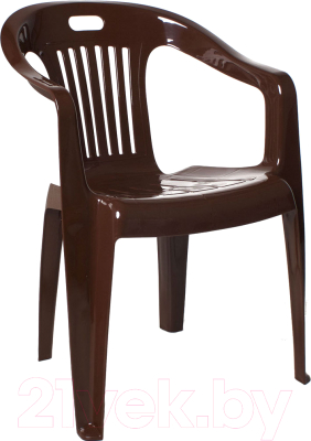 Стул пластиковый Стандарт Пластик Групп Комфорт-1 (шоколад)