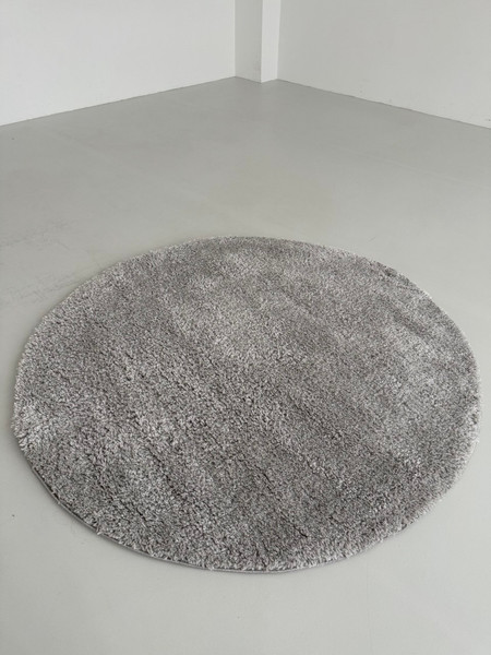 Ковер LAXMI Fluffy 01 круг (2x2, Light Grey)