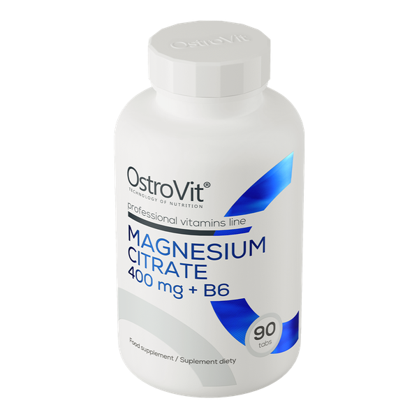 Витаминно-минеральный комплекс OstroVit Magnesium Citrate 400mg + B6