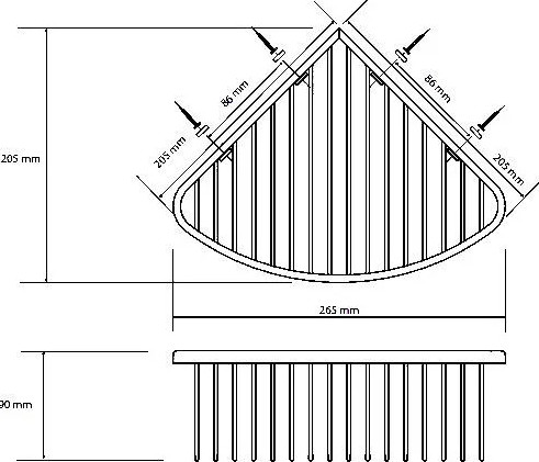 Мыльница Bemeta Graphit 156208312