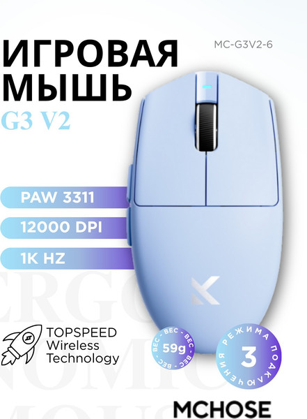 Мышь MCHOSE MC-G3V2-6