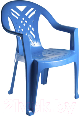 Стул пластиковый Стандарт Пластик Групп Престиж-2 (синий) - фото