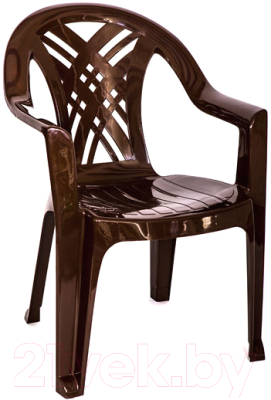 Стул пластиковый Стандарт Пластик Групп Престиж-2 (шоколад) - фото