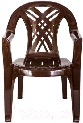 Стул пластиковый Стандарт Пластик Групп Престиж-2 (шоколад)
