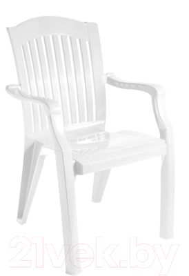Стул пластиковый Стандарт Пластик Групп Премиум-1 (белый) - фото