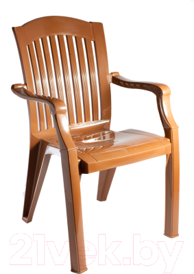 Стул пластиковый Стандарт Пластик Групп Премиум-1 (шоколад) - фото