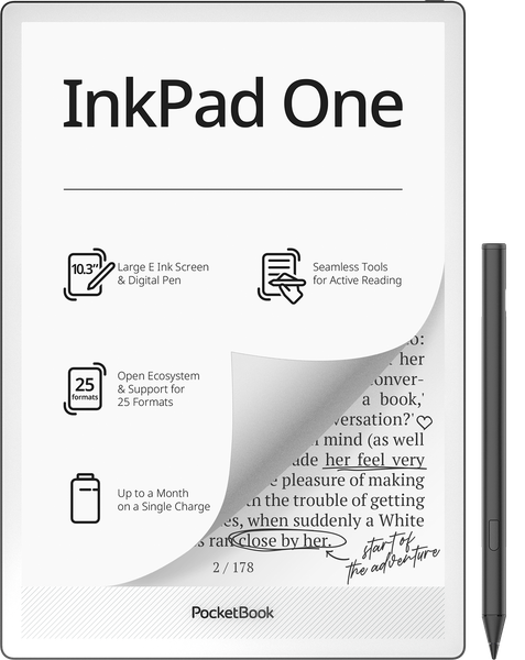 Электронная книга PocketBook InkPad One Matte / PB1030-8-WW