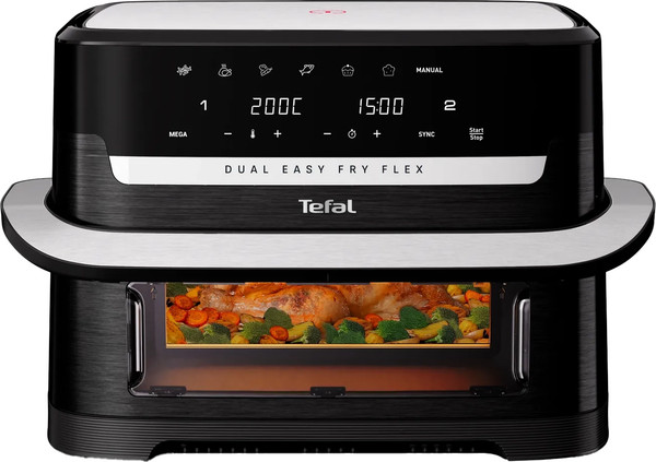 Аэрогриль Tefal Dual Easy Fry Flex EY9228E0