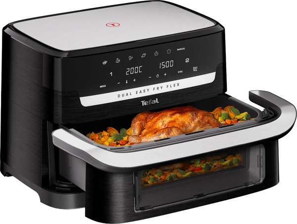 Аэрогриль Tefal Dual Easy Fry Flex EY9228E0