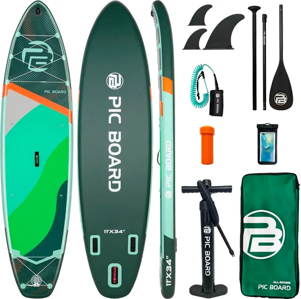 SUP-борд Pic Board Green Wave Flow PK801 - фото