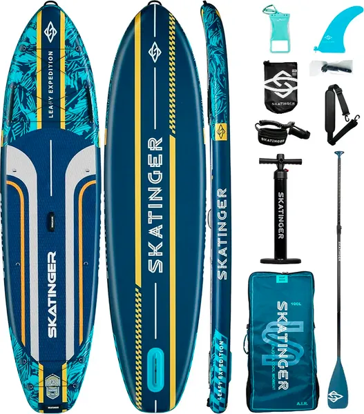 SUP-борд Skatinger Leafy Expedition Blue SK9006 - фото