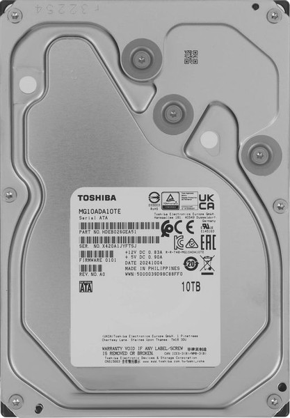 Жесткий диск Toshiba Enterprise Capacity 10ТБ (MG10ADA10TE) - фото