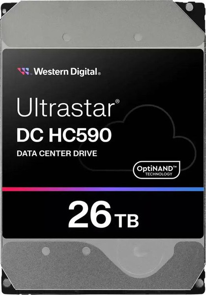 Жесткий диск Western Digital Ultrastar DC HC590 26ТБ (WUH722626ALE6L4) - фото