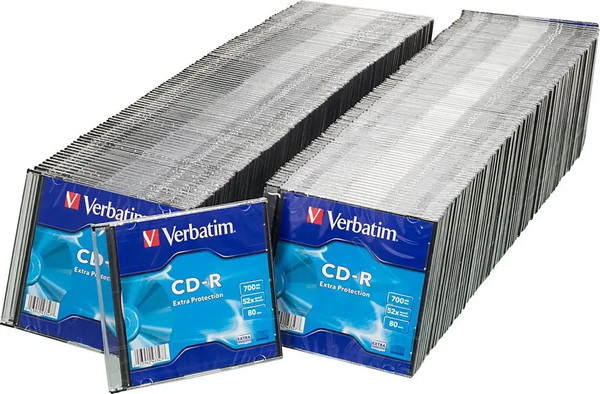 Набор дисков CD-R Verbatim 700Мб 52x / 43347 - фото