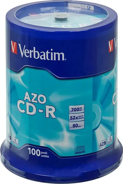 Набор дисков CD-R Verbatim 700МБ 52x / 43430 - фото