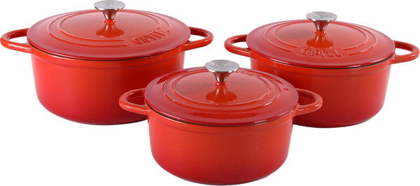 Кастрюля Gipfel Majolica Flame 52847