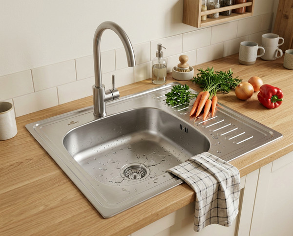 Мойка кухонная Wisent WD-6060-L
