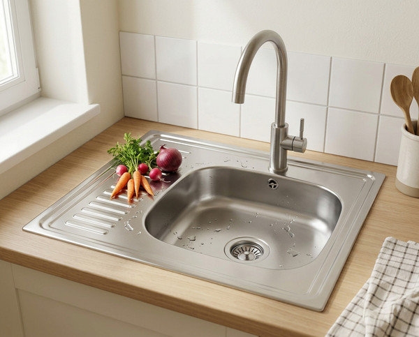 Мойка кухонная Wisent WD-6060-R