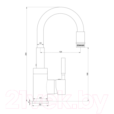 Смеситель Gross Aqua ColorFlex 3241508G