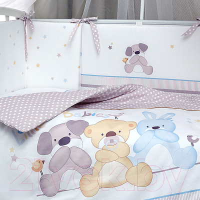 Комплект постельный для малышей Perina Венеция / В4-01.2 - фото