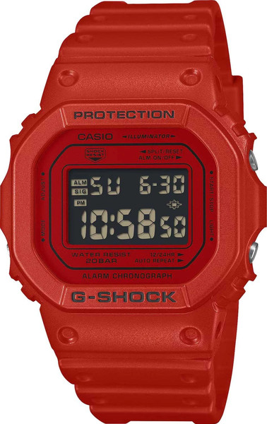 Часы наручные мужские Casio DW-5600RRB-4E - фото