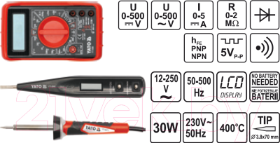Универсальный набор инструментов Yato YT-39009