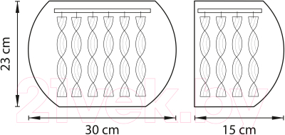 Бра Lightstar Acquario 752634