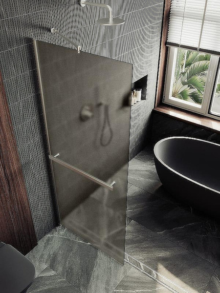 Душевая стенка MaybahGlass 99x195 / MGD-1460-5ш