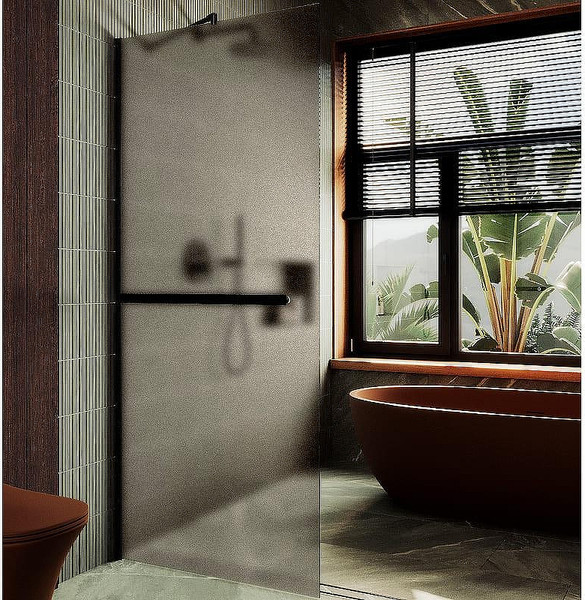 Душевая стенка MaybahGlass 99x195 / MGD-1460-6ш
