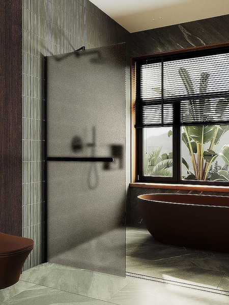 Душевая стенка MaybahGlass 99x195 / MGD-1460-6ш