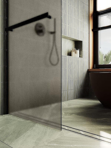 Душевая стенка MaybahGlass 99x195 / MGD-1460-6ш