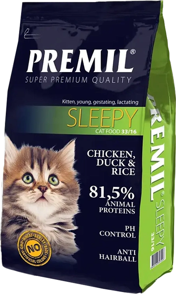 Сухой корм для кошек Premil Sleepy Super Premium - фото