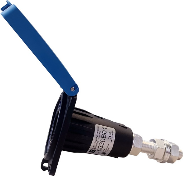 Розетка силовая КС YHT BX3 0630B01 1Р 630А 1000В IP68 / 0630B01
