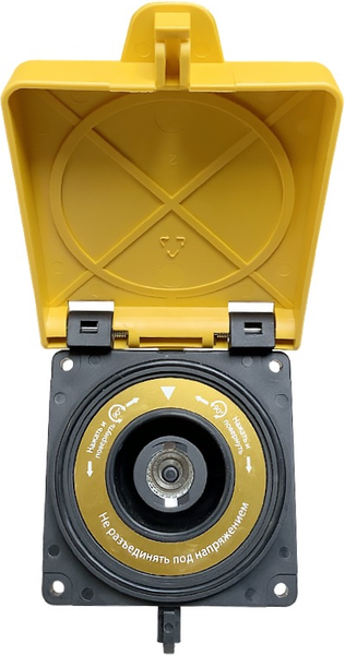 Розетка силовая КС YHT BX3 0630Y02 1Р 630А 1000В IP68 / 0630Y02