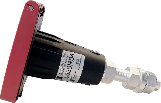 Розетка силовая КС YHT BX3 0800R04 1Р 800А 1000В IP68 / 0800R04
