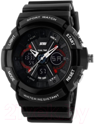 Часы наручные мужские Skmei 0966-1 (черный) - фото