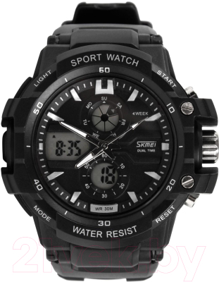 Часы наручные мужские Skmei 0990-1 (черный) - фото