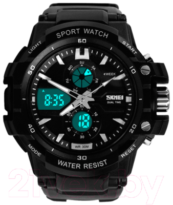 Часы наручные мужские Skmei 0990-1 (черный)