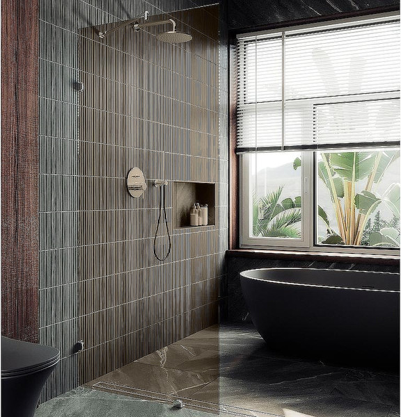 Душевая стенка MaybahGlass 89x195 / MGD-263-4