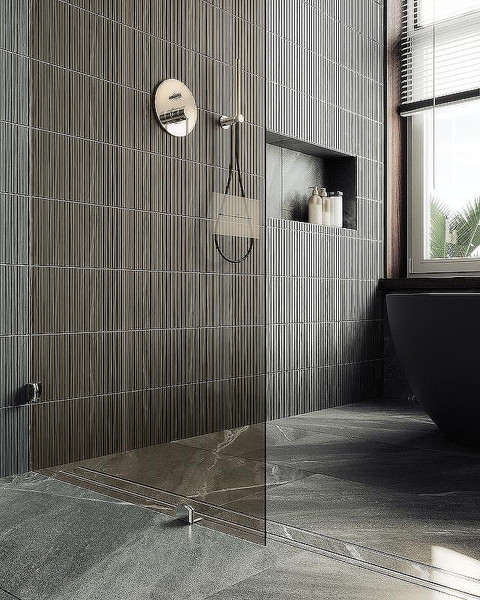Душевая стенка MaybahGlass 89x195 / MGD-263-4